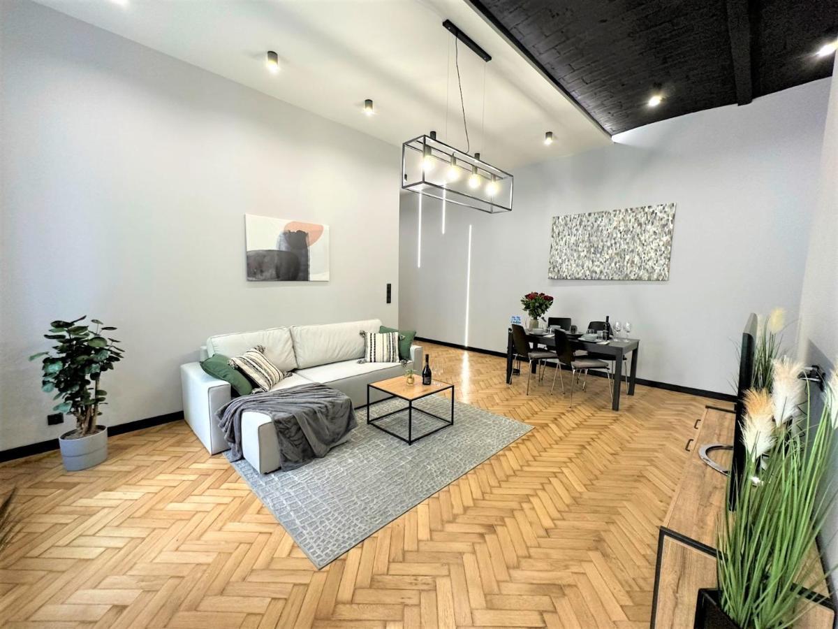 Luxury 100M2 Loft Design-Apartment At Wawel + Netflix Cracovia Esterno foto