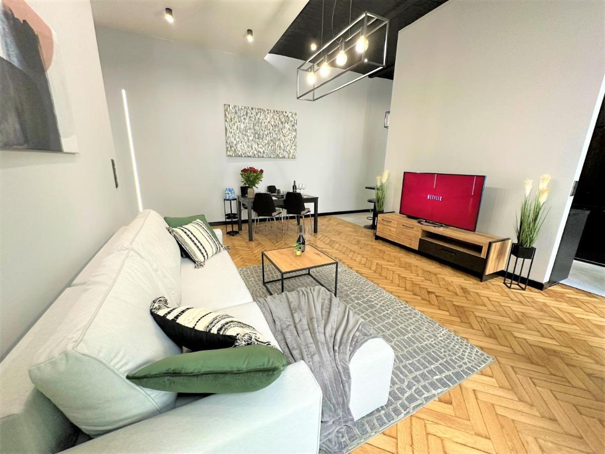 Luxury 100M2 Loft Design-Apartment At Wawel + Netflix Cracovia Esterno foto