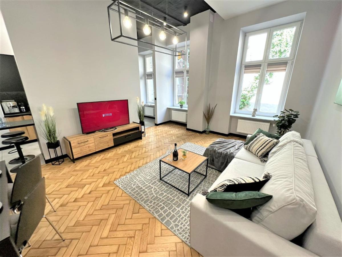 Luxury 100M2 Loft Design-Apartment At Wawel + Netflix Cracovia Esterno foto